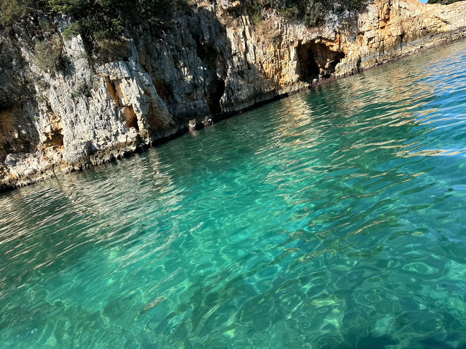The Ksamil coast